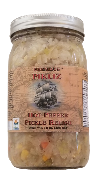 Brenda's Pikliz - Hot Pepper Pickle Relish